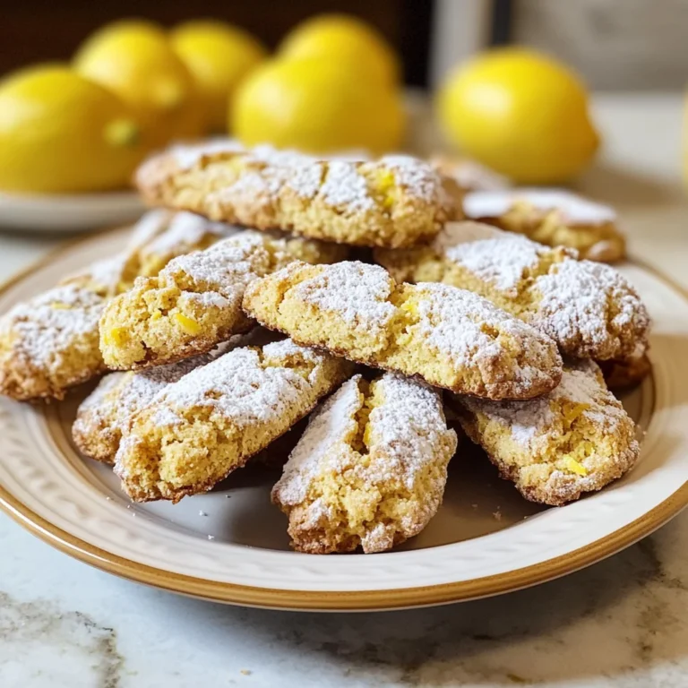 Biscotti al limone