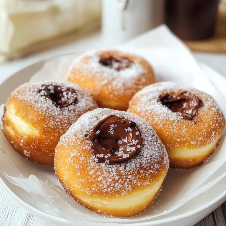 Bomboloni alla Nutella