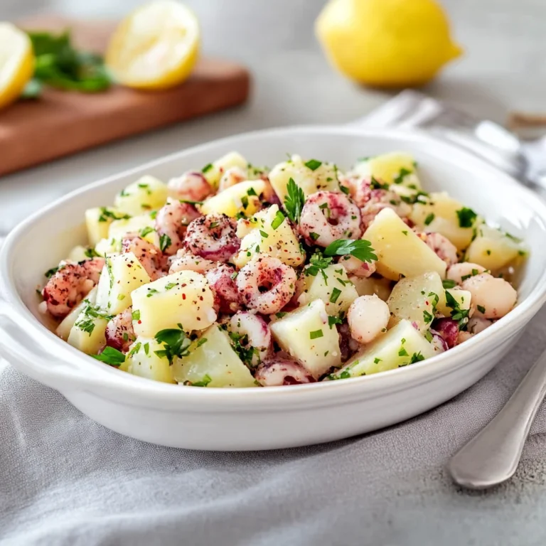 Insalata di polpo e patate