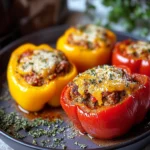 Peperoni ripieni in padella