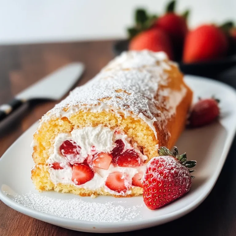 Rotolo alle fragole