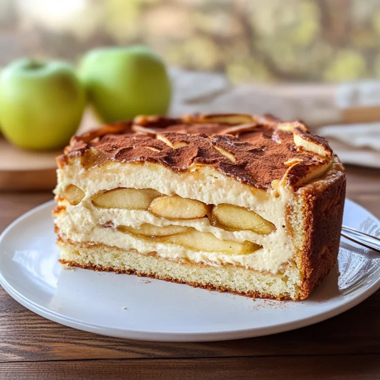 Torta con mele invisibili