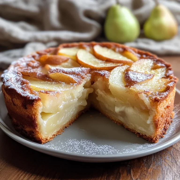 Torta di pere invisibili